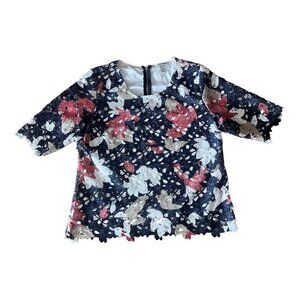 Fun and elegant zip up blouse - work wear